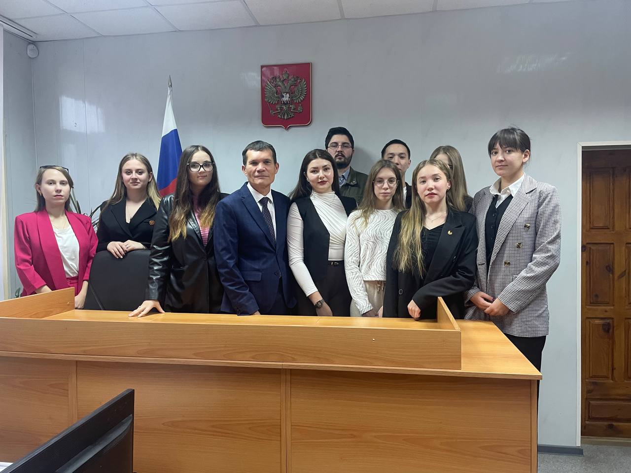 Выездное практическое занятие в Ленинском районном суде  г. Астрахани